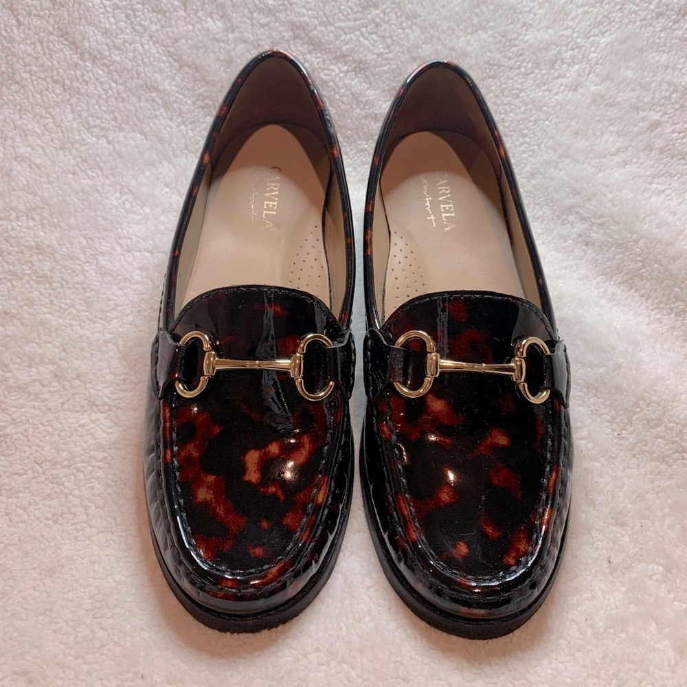Carvela Tortoise Shell Loafers